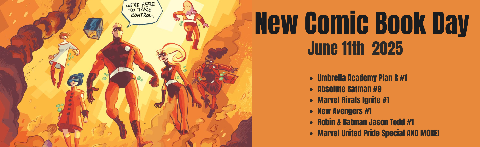 New Comic Book Day June 11th 2025 - FPNYC